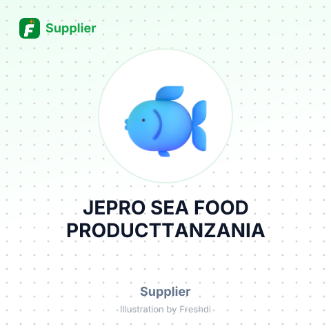 JEPRO SEA FOOD PRODUCTTANZANIA – summary card, no photo uploaded yet