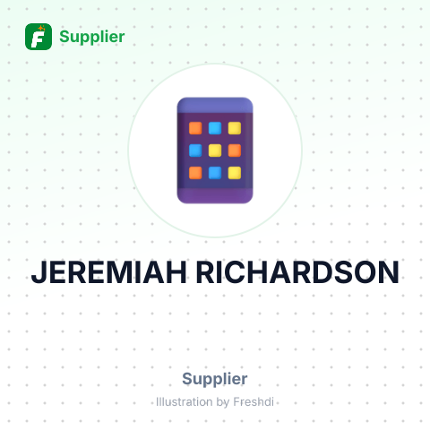 JEREMIAH RICHARDSON – summary card, no photo uploaded yet