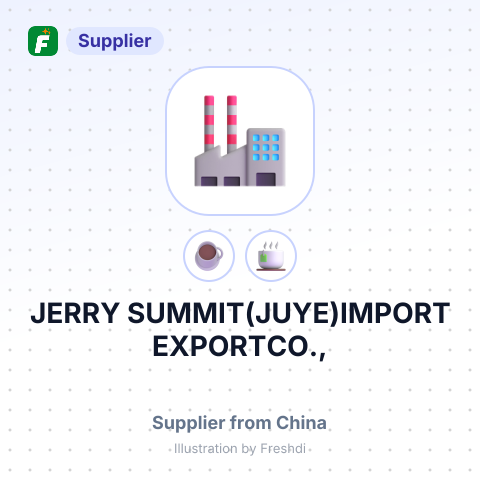 JERRY SUMMIT(JUYE)IMPORT EXPORTCO., – summary card, no photo uploaded yet