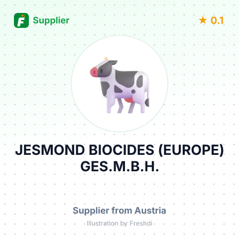 JESMOND BIOCIDES (EUROPE) GES.M.B.H. – summary card, no photo uploaded yet