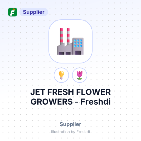 JET FRESH FLOWER GROWERS – summary card, no photo uploaded yet