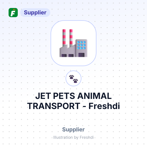 JET PETS ANIMAL TRANSPORT – summary card, no photo uploaded yet