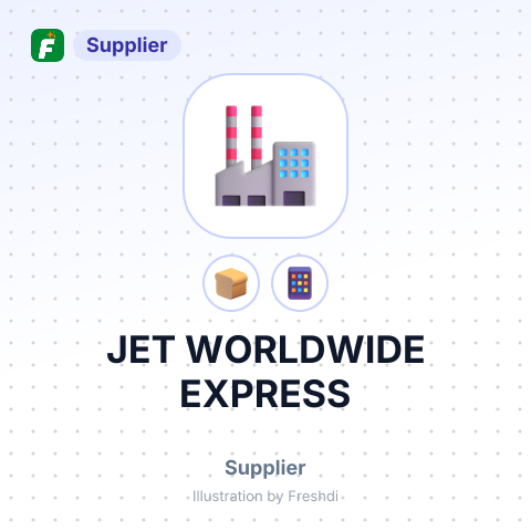 JET WORLDWIDE EXPRESS – summary card, no photo uploaded yet