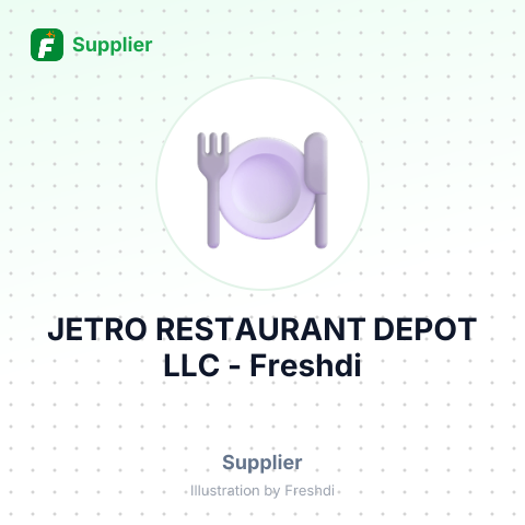 JETRO RESTAURANT DEPOT LLC – summary card, no photo uploaded yet