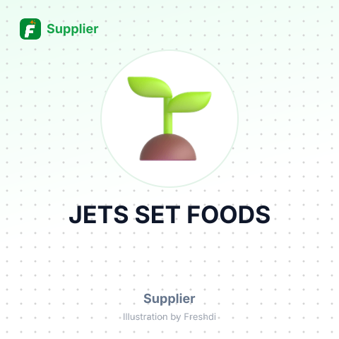 JETS SET FOODS – summary card, no photo uploaded yet