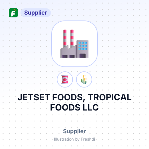 JETSET FOODS, TROPICAL FOODS LLC – summary card, no photo uploaded yet
