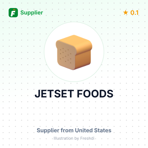 JETSET FOODS – summary card, no photo uploaded yet