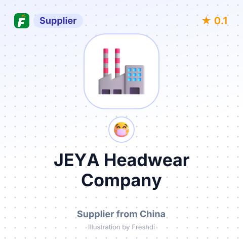JEYA Headwear Company – summary card, no photo uploaded yet