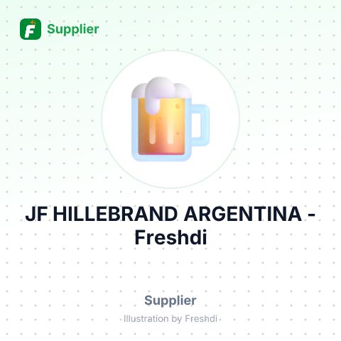 JF HILLEBRAND ARGENTINA – summary card, no photo uploaded yet