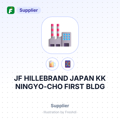 JF HILLEBRAND JAPAN KK NINGYO-CHO FIRST BLDG – summary card, no photo uploaded yet