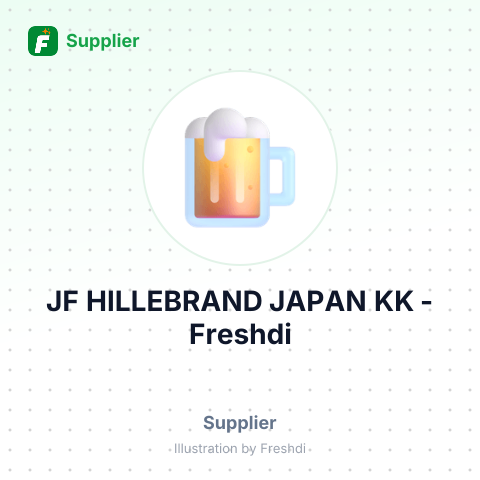 JF HILLEBRAND JAPAN KK – summary card, no photo uploaded yet