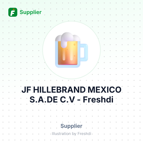 JF HILLEBRAND MEXICO S.A.DE C.V – summary card, no photo uploaded yet