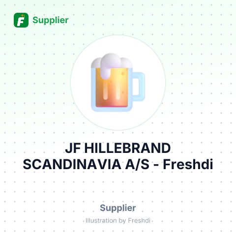 JF HILLEBRAND SCANDINAVIA A/S – summary card, no photo uploaded yet