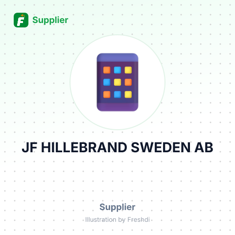 JF HILLEBRAND SWEDEN AB – summary card, no photo uploaded yet