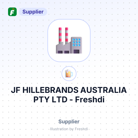 JF HILLEBRANDS AUSTRALIA PTY LTD – summary card, no photo uploaded yet