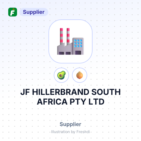 JF HILLERBRAND SOUTH AFRICA PTY LTD – summary card, no photo uploaded yet
