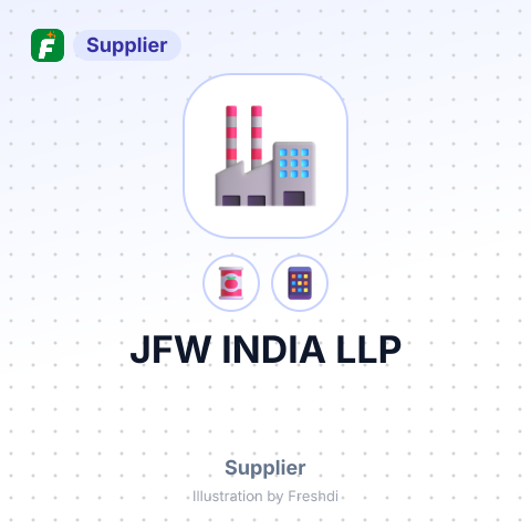 JFW INDIA LLP – summary card, no photo uploaded yet