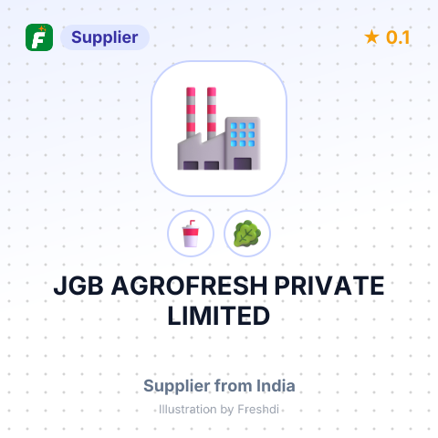 JGB AGROFRESH PRIVATE LIMITED – summary card, no photo uploaded yet