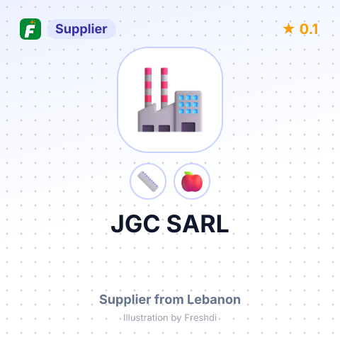 JGC SARL – summary card, no photo uploaded yet