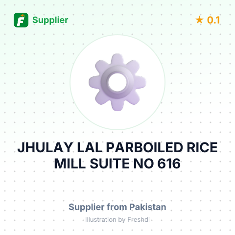 JHULAY LAL PARBOILED RICE MILL SUITE NO 616,HUSSAIN TRADE – summary card, no photo uploaded yet