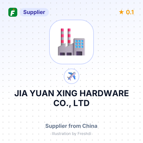 JIA YUAN XING HARDWARE CO., LTD – summary card, no photo uploaded yet