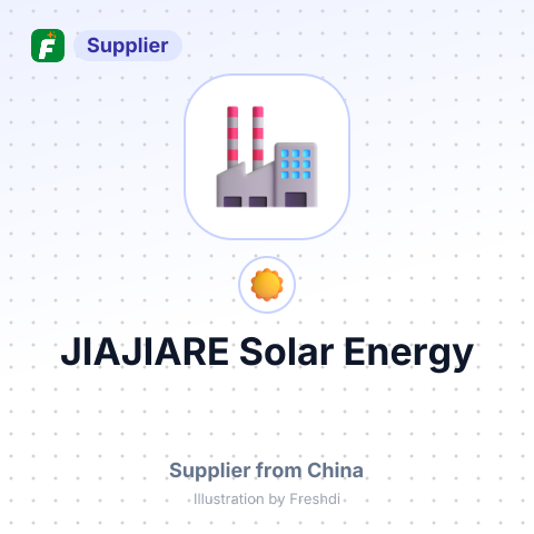 JIAJIARE Solar Energy – summary card, no photo uploaded yet