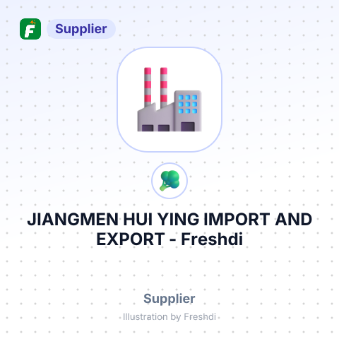 JIANGMEN HUI YING IMPORT AND EXPORT – summary card, no photo uploaded yet