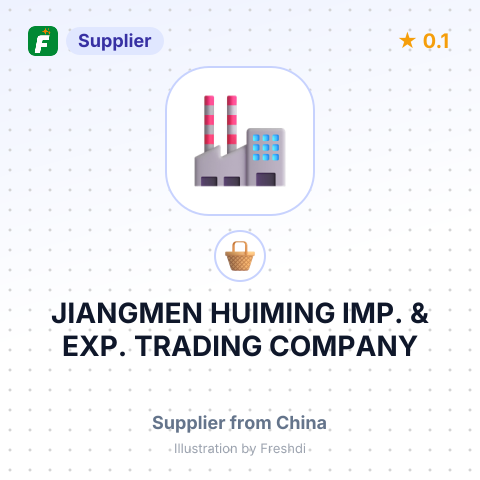 JIANGMEN HUIMING IMP. & EXP. TRADING COMPANY – summary card, no photo uploaded yet