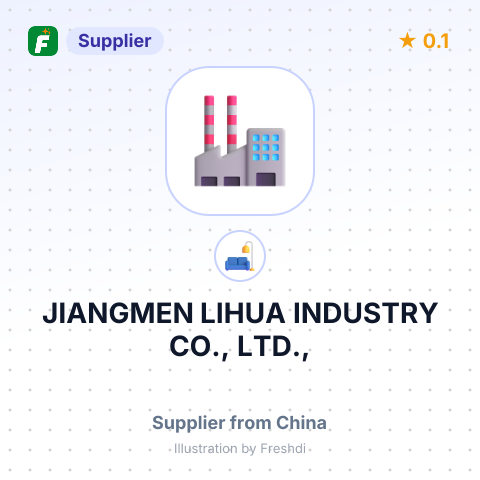 JIANGMEN LIHUA INDUSTRY CO., LTD., – summary card, no photo uploaded yet
