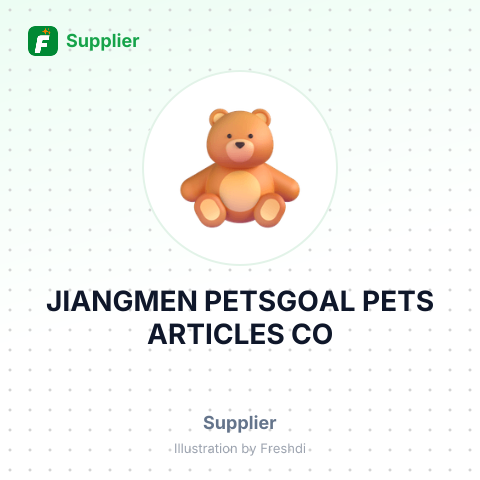 JIANGMEN PETSGOAL PETS ARTICLES CO – summary card, no photo uploaded yet
