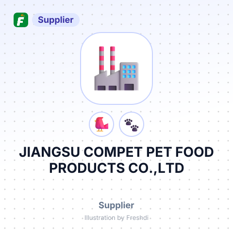 JIANGSU COMPET PET FOOD PRODUCTS CO.,LTD – summary card, no photo uploaded yet