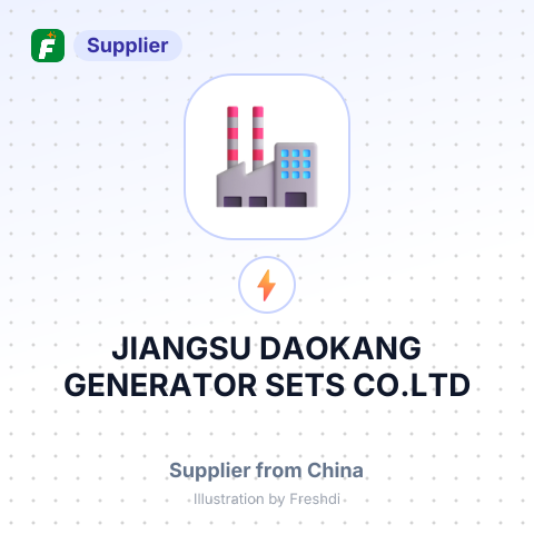 JIANGSU DAOKANG GENERATOR SETS CO.LTD – summary card, no photo uploaded yet