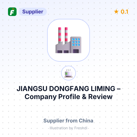 JIANGSU DONGFANG LIMING – summary card, no photo uploaded yet