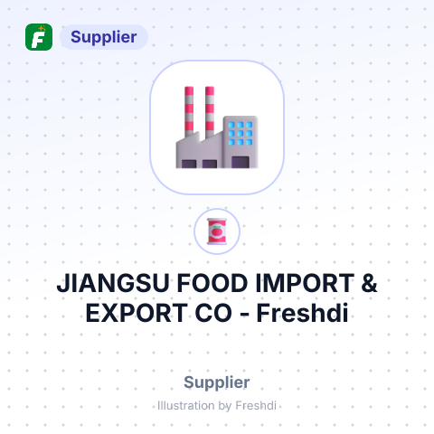 JIANGSU FOOD IMPORT & EXPORT CO – summary card, no photo uploaded yet