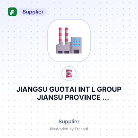 JIANGSU GUOTAI INT L GROUP JIANSU PROVINCE ZHANGJIAGANG CHINA – summary card, no photo uploaded yet
