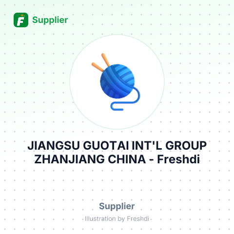 JIANGSU GUOTAI INT'L GROUP ZHANJIANG CHINA – summary card, no photo uploaded yet