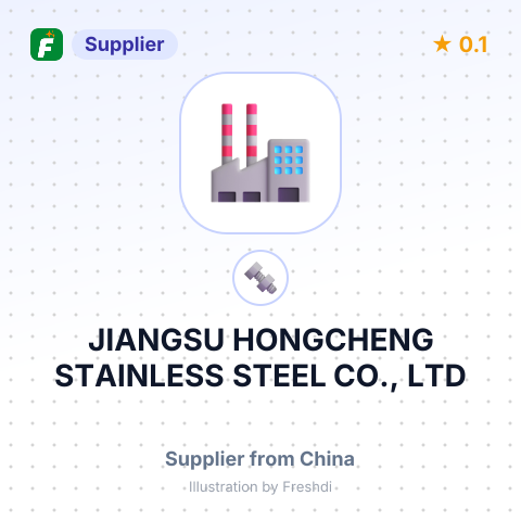 JIANGSU HONGCHENG STAINLESS STEEL CO., LTD – summary card, no photo uploaded yet