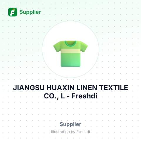 JIANGSU HUAXIN LINEN TEXTILE CO., L – summary card, no photo uploaded yet