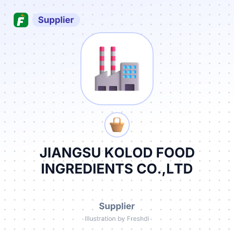 JIANGSU KOLOD FOOD INGREDIENTS CO.,LTD – summary card, no photo uploaded yet
