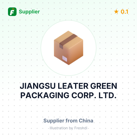 JIANGSU LEATER GREEN PACKAGING CORP. LTD. – summary card, no photo uploaded yet