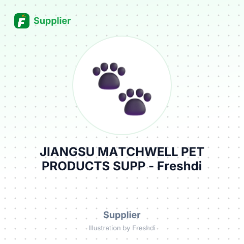 JIANGSU MATCHWELL PET PRODUCTS SUPP – summary card, no photo uploaded yet