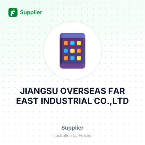 JIANGSU OVERSEAS FAR EAST INDUSTRIAL CO.,LTD – summary card, no photo uploaded yet