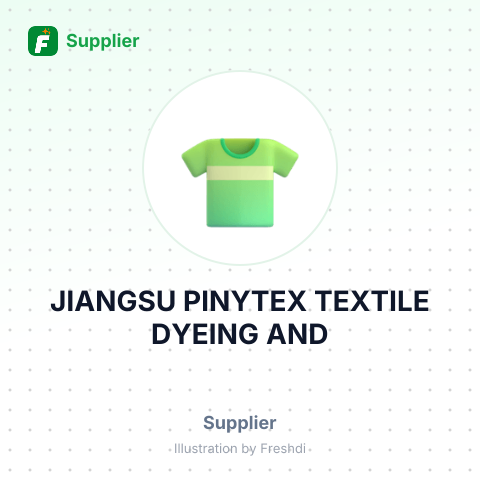 JIANGSU PINYTEX TEXTILE DYEING AND – summary card, no photo uploaded yet