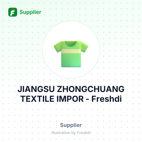 JIANGSU ZHONGCHUANG TEXTILE IMPOR – summary card, no photo uploaded yet