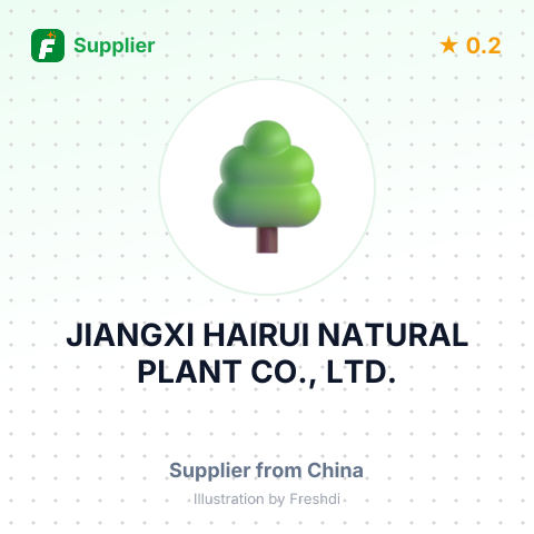 JIANGXI HAIRUI NATURAL PLANT CO., LTD. – summary card, no photo uploaded yet