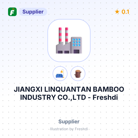 JIANGXI LINQUANTAN BAMBOO INDUSTRY CO.,LTD – summary card, no photo uploaded yet