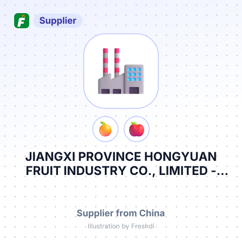 JIANGXI PROVINCE HONGYUAN FRUIT INDUSTRY CO., LIMITED – summary card, no photo uploaded yet