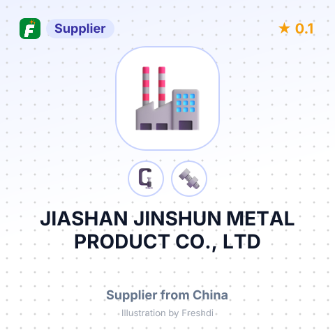 JIASHAN JINSHUN METAL PRODUCT CO., LTD – summary card, no photo uploaded yet