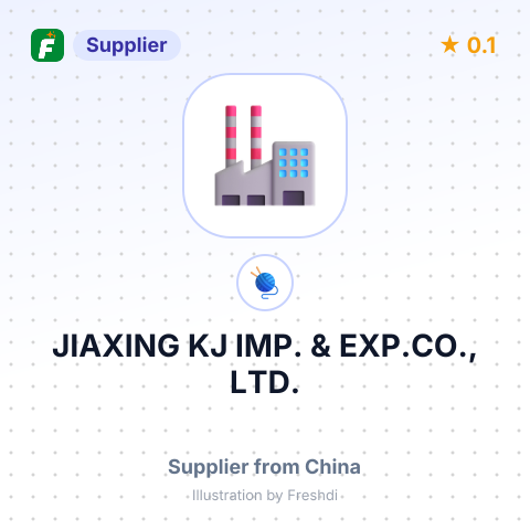 JIAXING KJ IMP. & EXP.CO., LTD. – summary card, no photo uploaded yet
