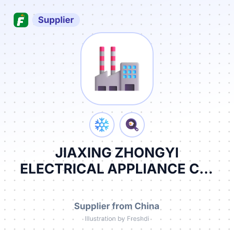 JIAXING ZHONGYI ELECTRICAL APPLIANCE CO.,LTD – summary card, no photo uploaded yet